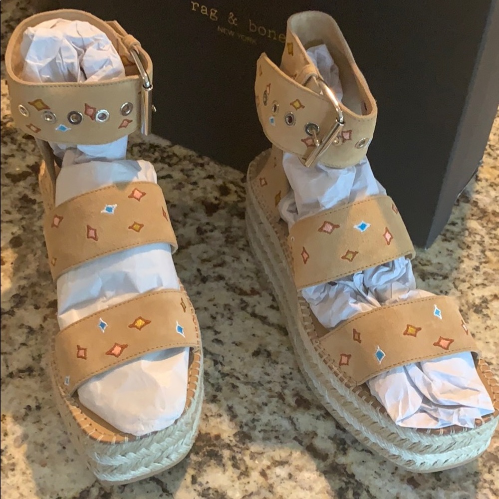 Rag & Bone Tara Platform Shoes - Picture 3 of 15